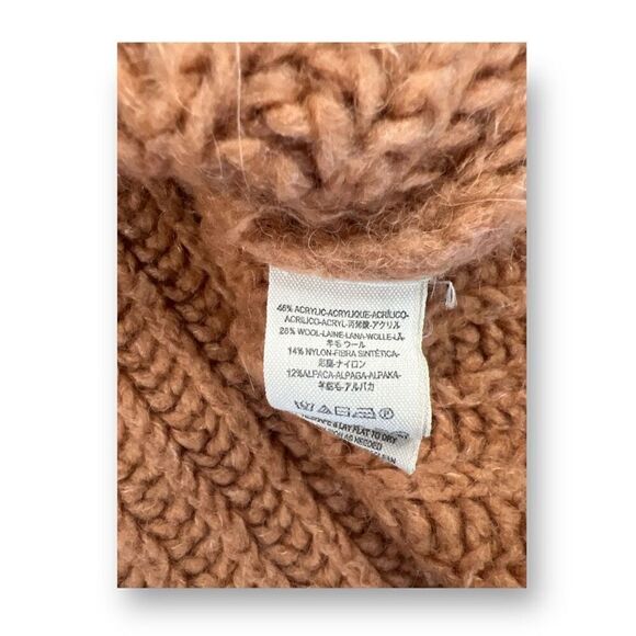 Free People Oversized Knit Sweater Size Small - Picture 4 of 5